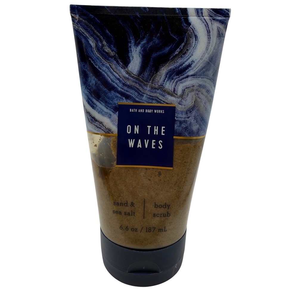Bath and Body Works On The Waves Sand and Sea Salt Body Scrub 6.6 oz Exfoliator